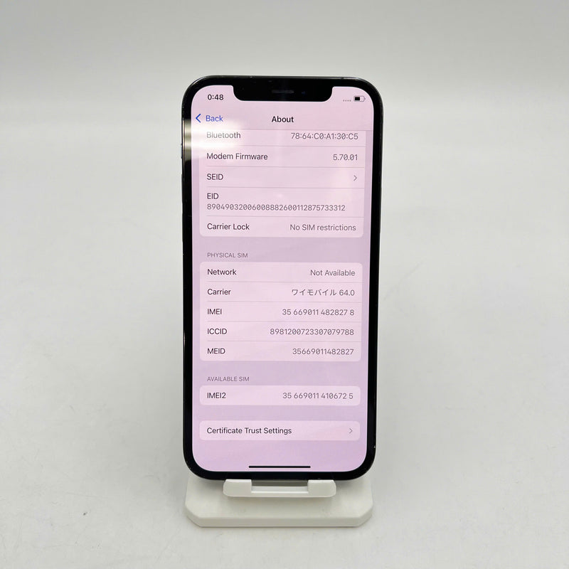 iPhone 12 Pro 128GB Xanh Dương 98% pin 100% Máy đã trả hết tiền mạng dùng như Quốc tế Apple (móp viền,đốm 1x,ĐTP) - HH8278