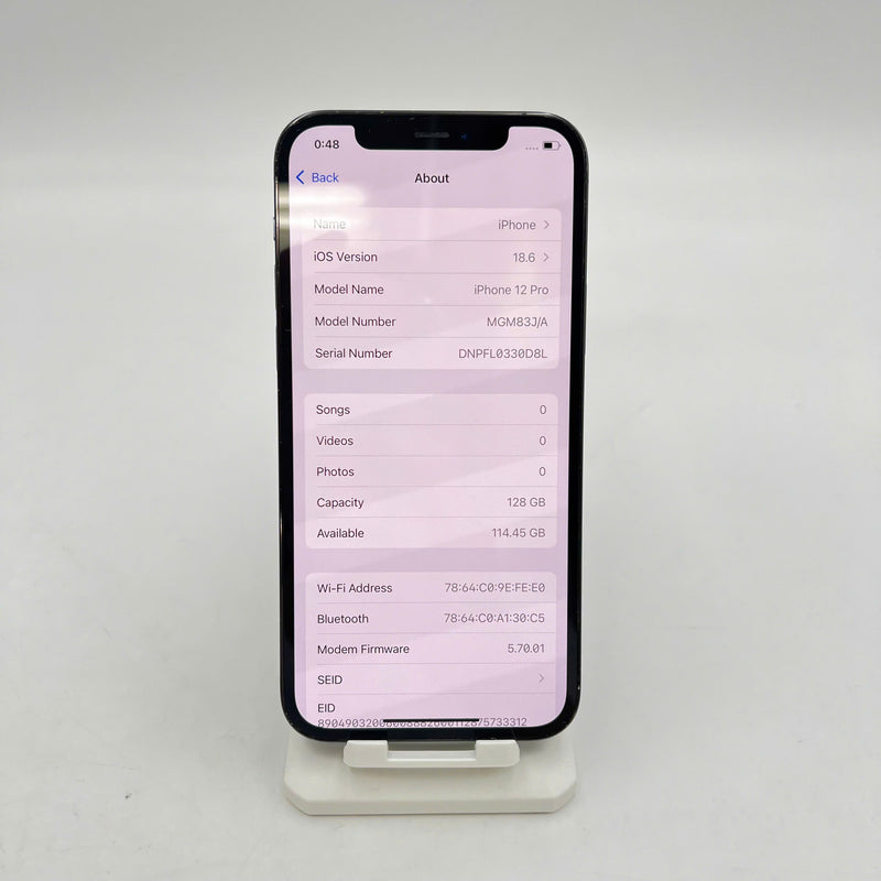 iPhone 12 Pro 128GB Xanh Dương 98% pin 100% Máy đã trả hết tiền mạng dùng như Quốc tế Apple (móp viền,đốm 1x,ĐTP) - HH8278