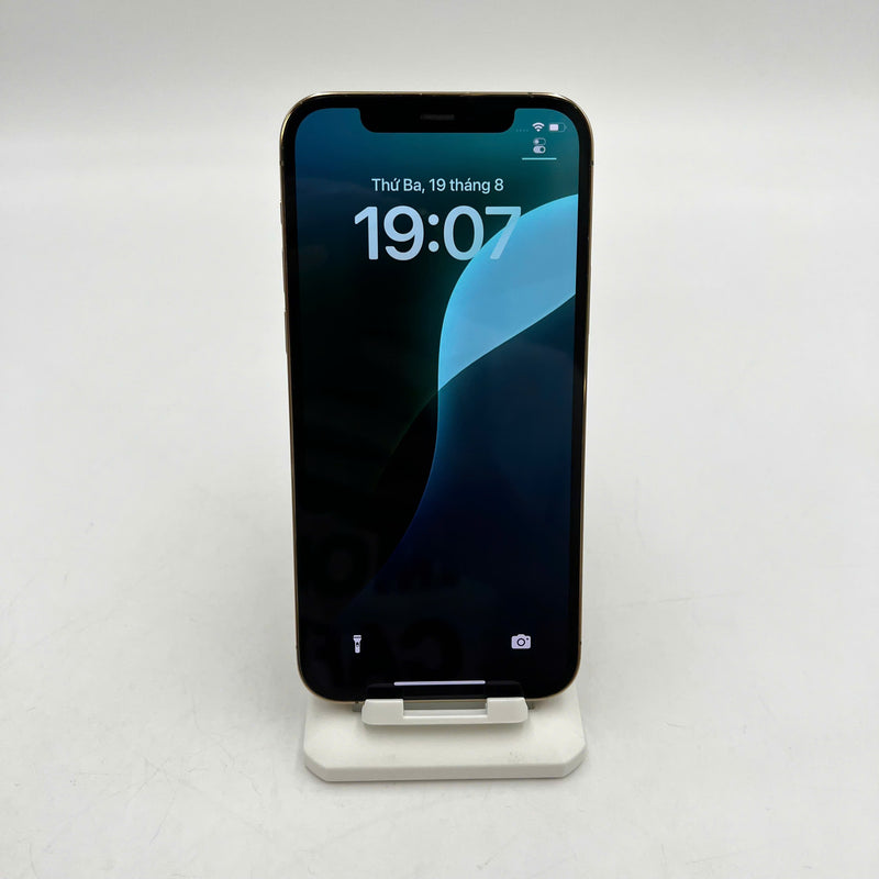 iPhone 12 Pro 128GB Vàng 98% pin 100% Máy đã trả hết tiền mạng dùng như Quốc tế Apple (Đã thay pin) - HH1254