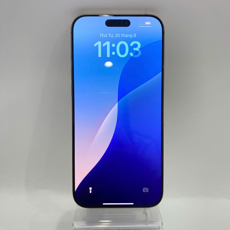 iPhone 16 Pro Max 256GB Vàng Sa Mạc 98% pin 100% Quốc tế Apple (xước viền nhẹ) - HH0642