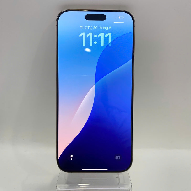 iPhone 16 Pro Max 256GB Vàng Sa Mạc 98% pin 100% Quốc tế Apple (Sạc 26 lần, xước màn) - HH9905