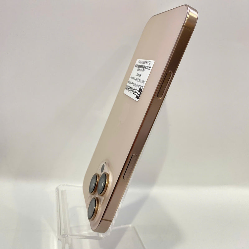iPhone 16 Pro Max 256GB Vàng Sa Mạc 98% pin 100% Quốc tế Apple (Sạc 26 lần, xước màn) - HH9905