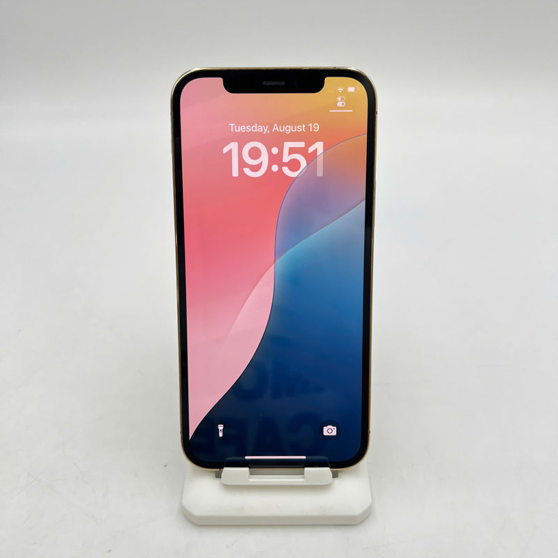 iPhone 12 Pro 128GB Vàng 98% pin 100% Máy đã trả hết tiền mạng dùng như Quốc tế Apple (Đã thay pin, đốm 1x, màn và viền xước) - HH2599