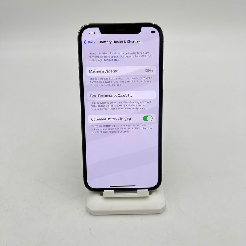 iPhone 12 Pro 128GB Đen 98% pin 100% Máy đã trả hết tiền mạng dùng như Quốc tế Apple (Đã thay pin, màn xước nhẹ) - HH3523