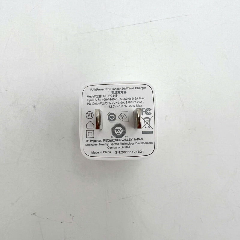 Củ sạc nhanh RAVPower 20W USB-C