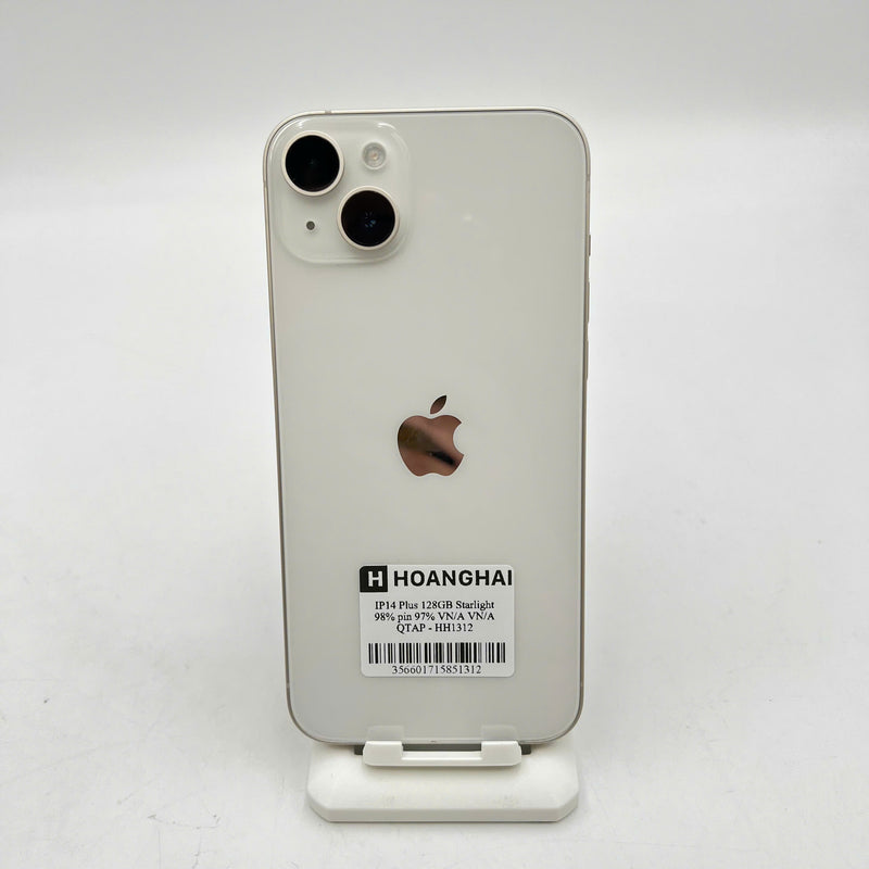 iPhone 14 Plus 128GB Trắng 98% pin 97% Quốc tế từ Apple mã VN/A - HH1312