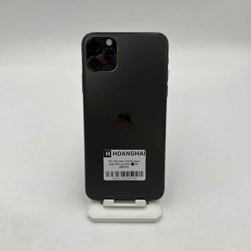 iPhone 11 Pro Max 256GB Đen 98% pin 86% Máy đã trả hết tiền mạng dùng như Quốc tế Apple - HH6549