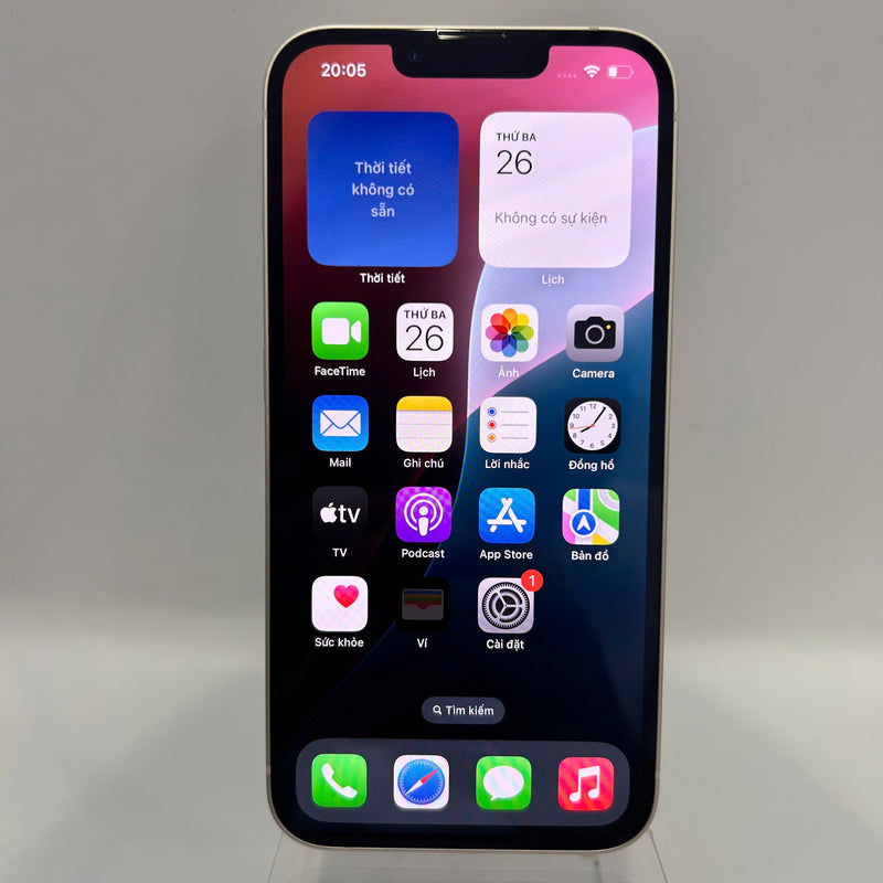 iPhone 13 128GB Trắng 98% pin 88%  Quốc tế từ AU (Không dùng sim AU) - HH6922