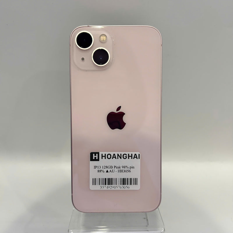 iPhone 13 128GB Hồng 98% pin 88% Quốc tế từ AU (Không dùng sim AU) - HH3056
