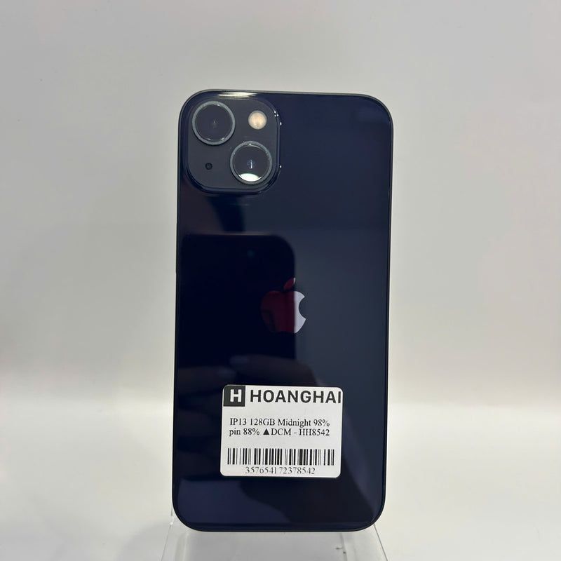 iPhone 13 128GB Đen 98% pin 88% Quốc tế từ DCM (Không dùng sim DCM) - HH8542