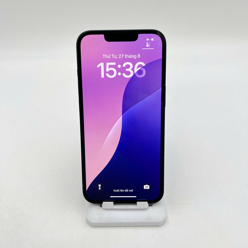 iPhone 13 128GB Đen 98% pin 100% Máy đã trả hết tiền mạng dùng như Quốc tế Apple (Đã thay pin, ám viền) - HH9265