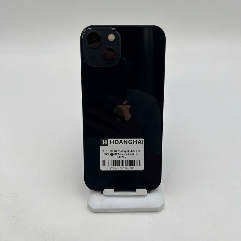iPhone 13 128GB Đen 98% pin 100% Máy đã trả hết tiền mạng dùng như Quốc tế Apple (Đã thay pin, ám viền) - HH9265