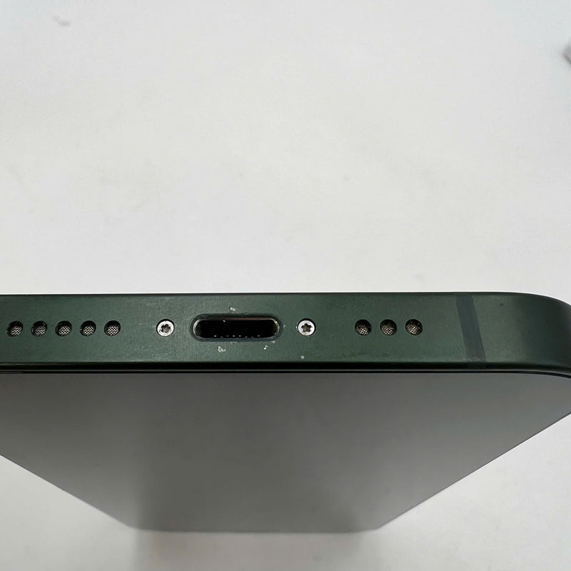 iPhone 13 128GB Xanh lá 98% pin 100% Máy đã trả hết tiền mạng dùng như Quốc tế Apple (Đã thay pin, xước viền, xước viền cam) - HH1404