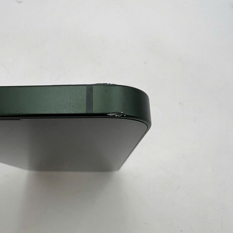 iPhone 13 128GB Xanh lá 98% pin 100% Máy đã trả hết tiền mạng dùng như Quốc tế Apple (Đã thay pin, xước viền, xước viền cam) - HH1404