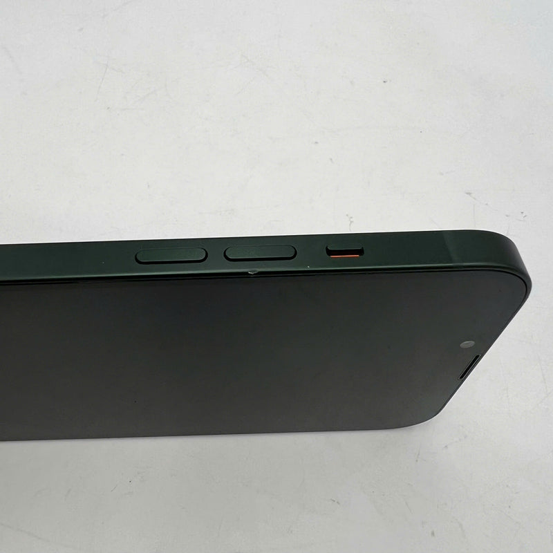 iPhone 13 128GB Xanh lá 98% pin 100% Máy đã trả hết tiền mạng dùng như Quốc tế Apple (Đã thay pin, xước viền, xước viền cam) - HH1404