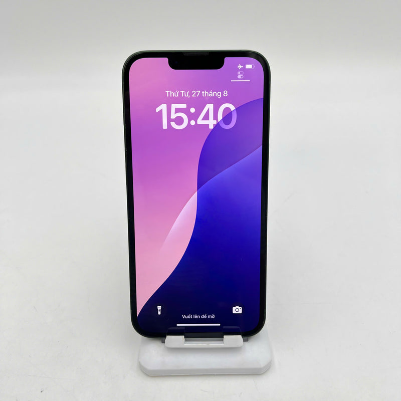 iPhone 13 128GB Xanh lá 98% pin 100% Máy đã trả hết tiền mạng dùng như Quốc tế Apple (Đã thay pin, xước viền, xước viền cam) - HH1404