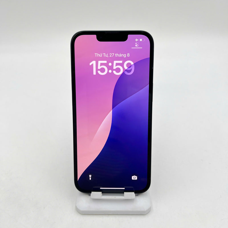 iPhone 13 128GB Đen 98% pin 100% Quốc tế từ SB (Không dùng sim SB - Đã thay pin, ám viền) - HH5110