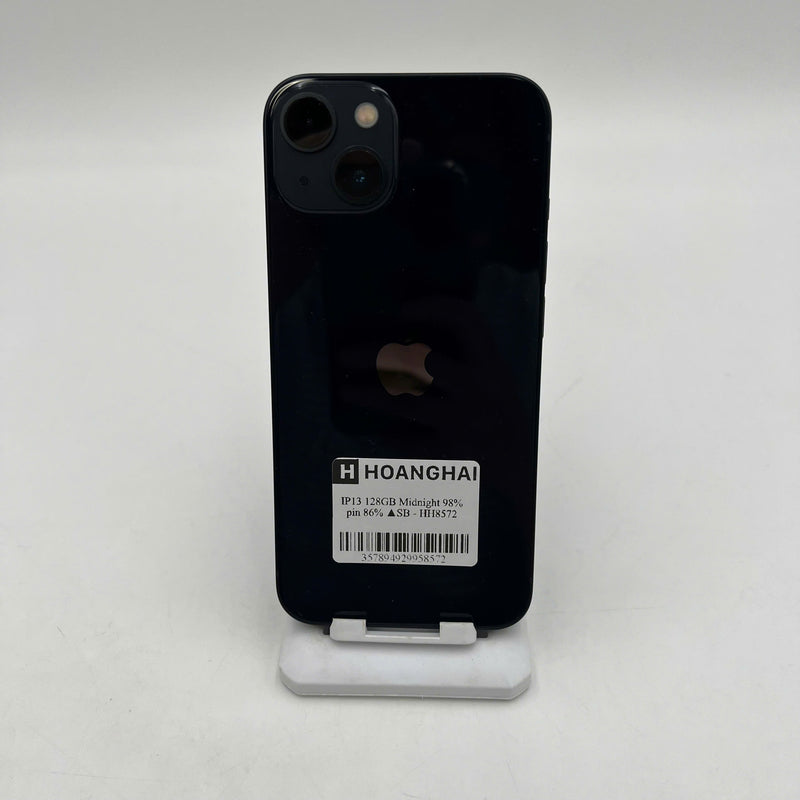 iPhone 13 128GB Đen 98% pin 86% Quốc tế từ SB (Không dùng sim SB) - HH8572