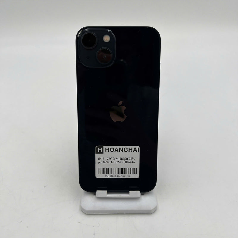 iPhone 13 128GB Đen 98% pin 89% Quốc tế từ DCM (Không dùng sim DCM) - HH6446
