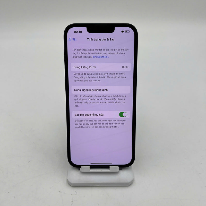iPhone 13 128GB Đen 98% pin 89% Quốc tế từ DCM (Không dùng sim DCM) - HH6446