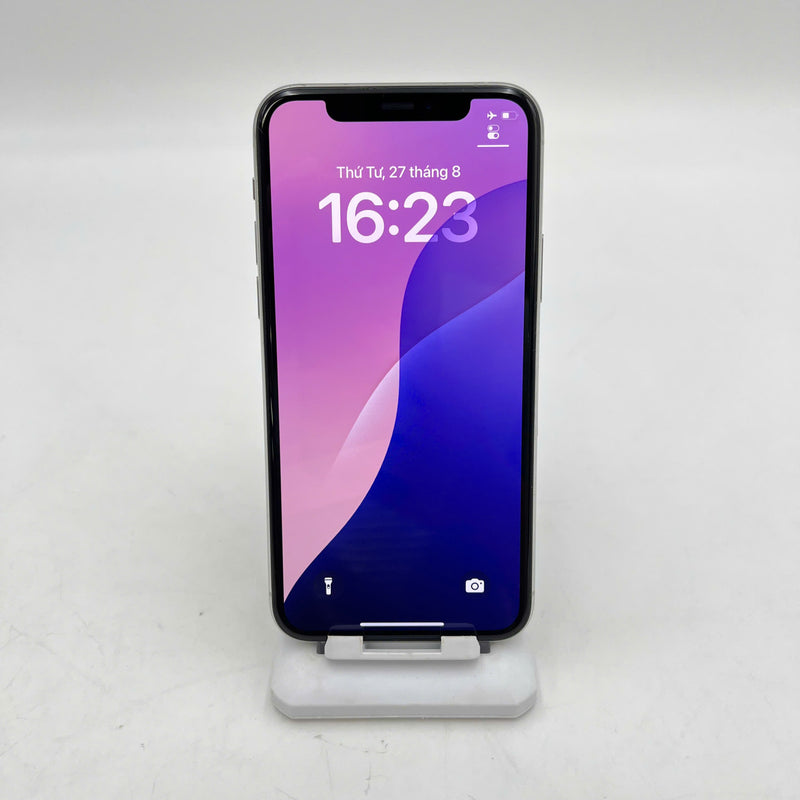 iPhone 11 Pro 256GB Trắng 98% pin 100% Máy đã trả hết tiền mạng dùng như Quốc tế Apple (Đã thay pin - viền xước) - HH0141