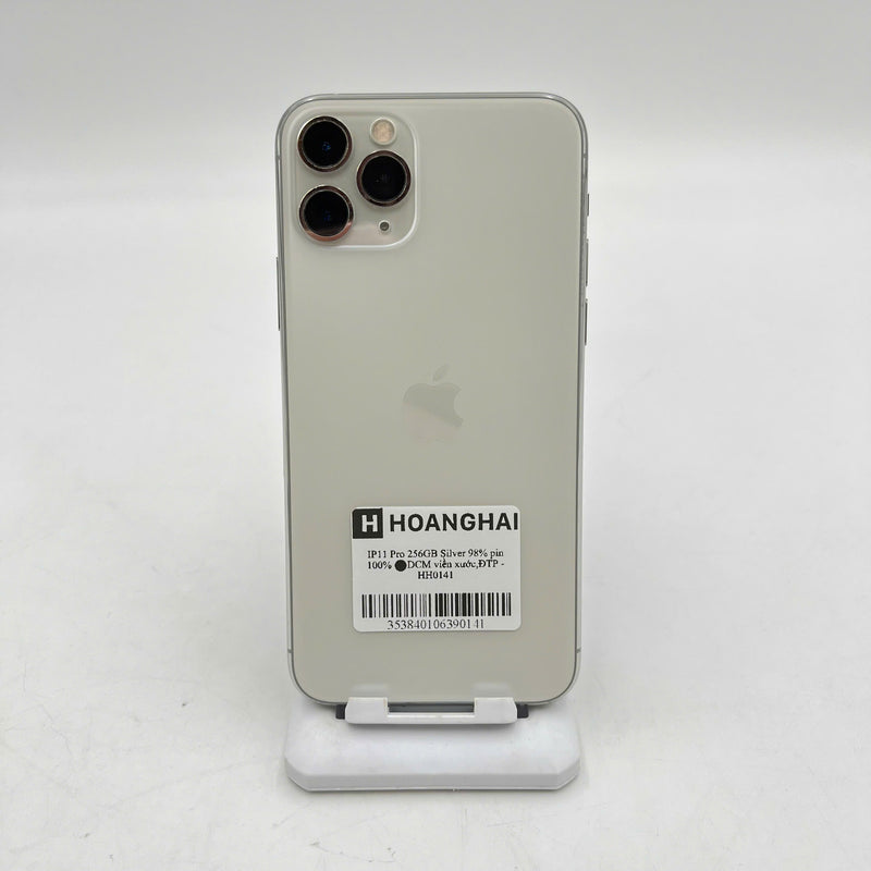 iPhone 11 Pro 256GB Trắng 98% pin 100% Máy đã trả hết tiền mạng dùng như Quốc tế Apple (Đã thay pin - viền xước) - HH0141