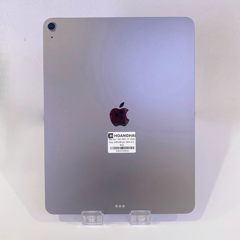 Ipad Air 7 M3 13" 256GB Xám Wifi 100% Fullbox pin 100% (Sạc 1 lần)
