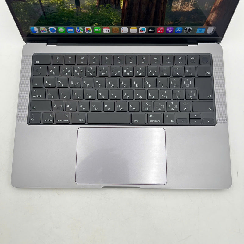 MacBook Pro 2021 14in Xám M1 Pro/ RAM 16GB/ SSD 512GB 98% pin 97% Sạc 58 lần BPTN Likenew (Xước viền nhẹ)