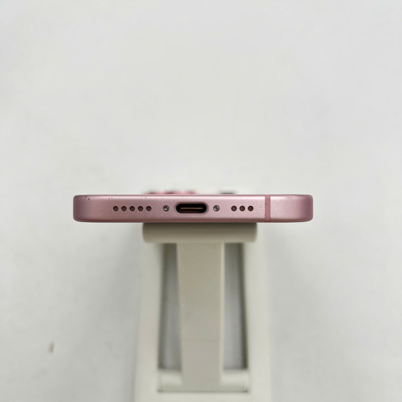 iPhone 15 128GB Hồng 98% pin  85% Quốc tế Apple (Xước màn, xước viền, móp viền, xước viền cam)  - HH2114