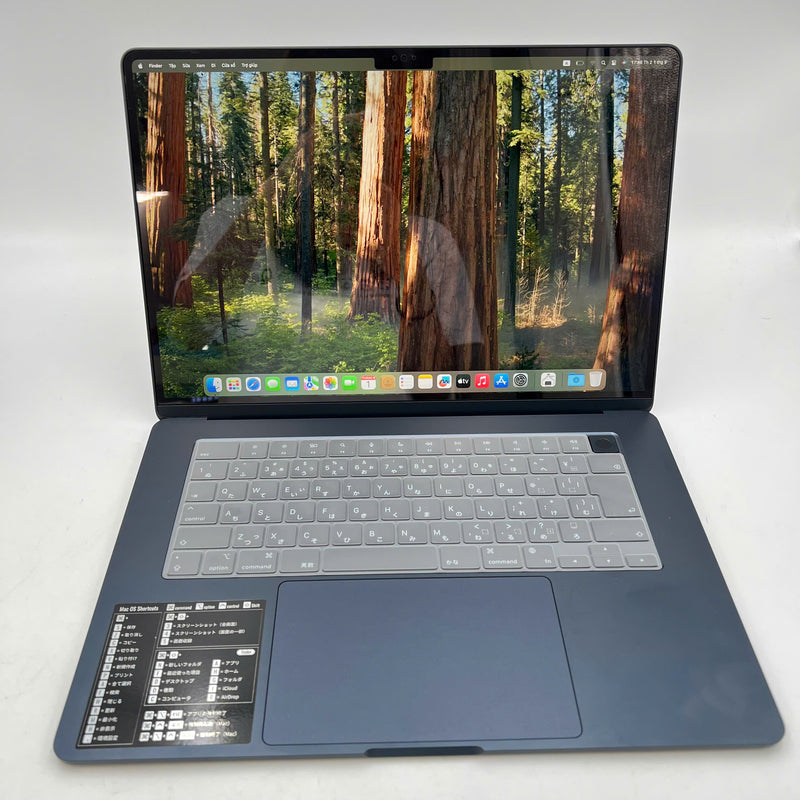 Macbook Air 2023 15in Đen Apple M2/ RAM 8GB/ SSD 256GB 98% sạc 11 lần BPTN