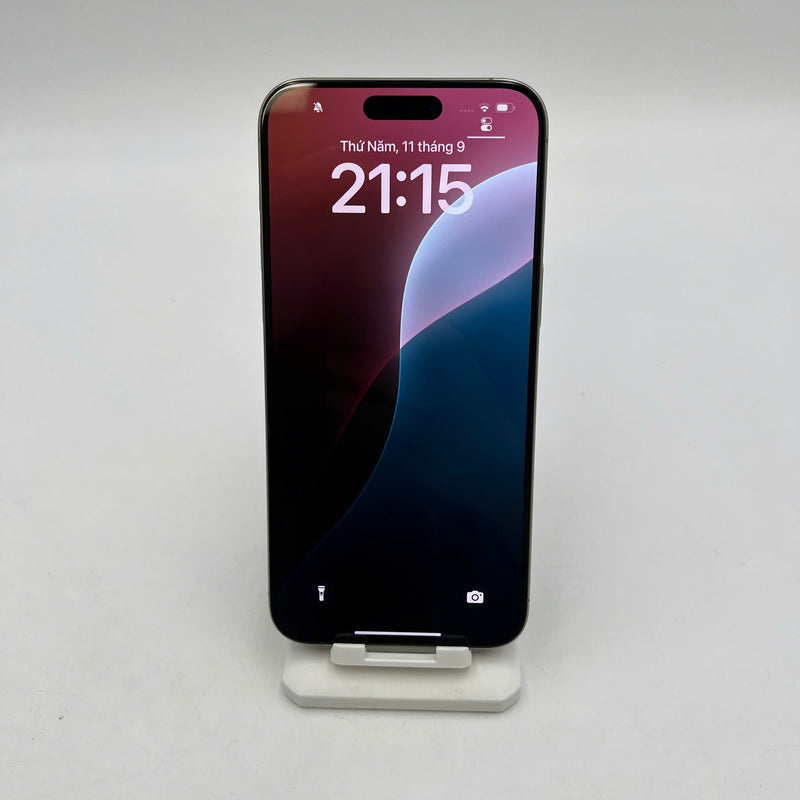 iPhone 15 Pro Max 256GB Tự Nhiên 98% pin 90% Quốc Tế Apple  - HH6206