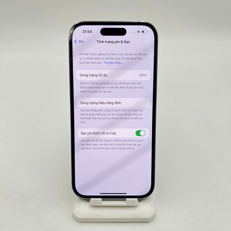 iPhone 14 Pro 128GB Tím 98% pin 86% Quốc tế từ AU (Không dùng sim AU) - HH3796