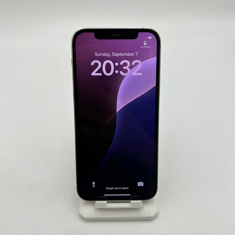 iPhone 12 Pro 128GB Trắng 97% pin 100% Máy đã trả hết tiền mạng dùng như Quốc tế Apple (Đã thay pin, viền xước) - HH6710