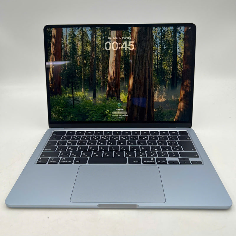 Macbook Air 2025 13.6in Xanh dương Apple M4/ RAM 16GB/ SSD 512GB Fulbox pin 100% sạc 6 lần BPTN