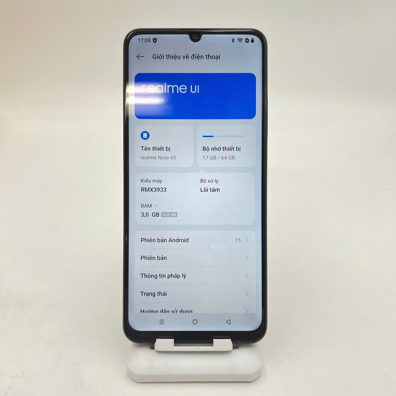 Realme Note 60 Đen 3GB/64GB 98%