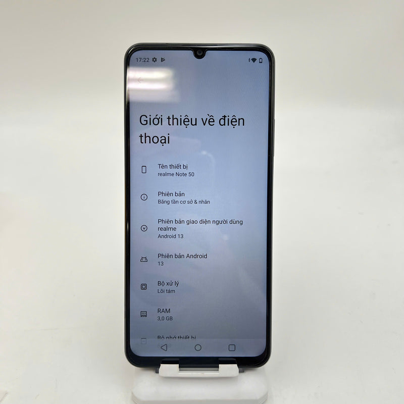 Realme Note 50 Đen 3GB/64GB 98% - HH4934