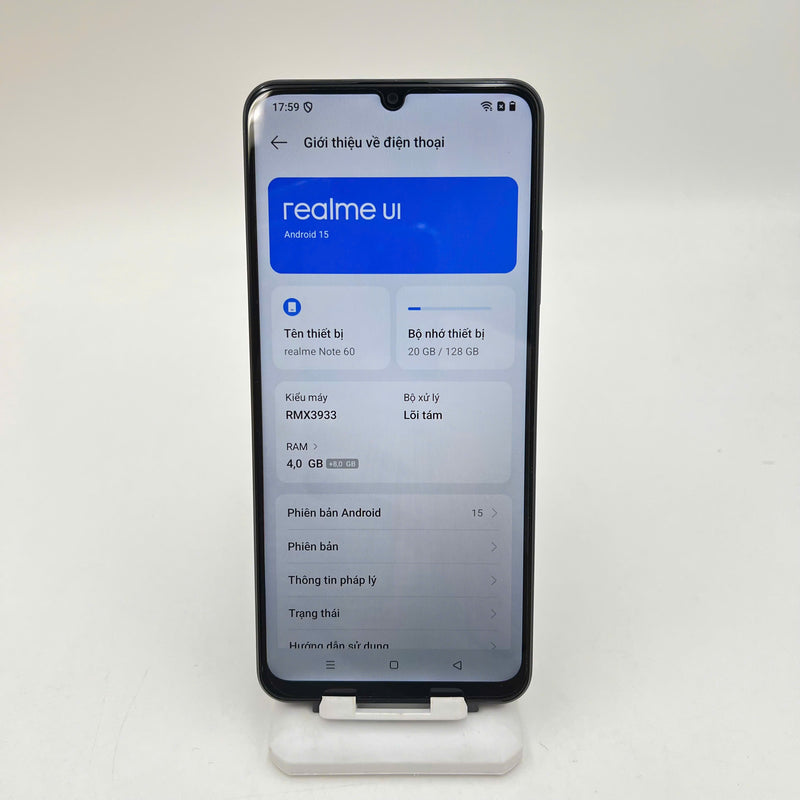 Realme Note 60 Đen 4GB/128GB 98%