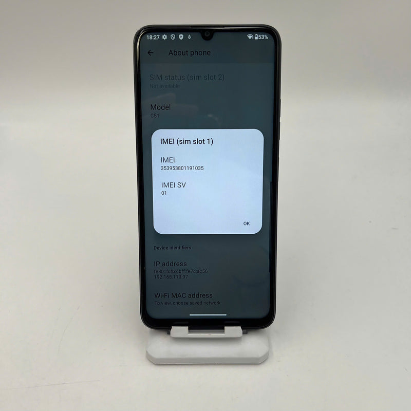 Oukitel C51 Đen 6GB/128GB 98%