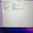 Macbook Air 2022 13.6in Xám M2/ RAM 8GB/ SSD 256GB 98% sạc 35 lần BPTA (QWERTZ layout)