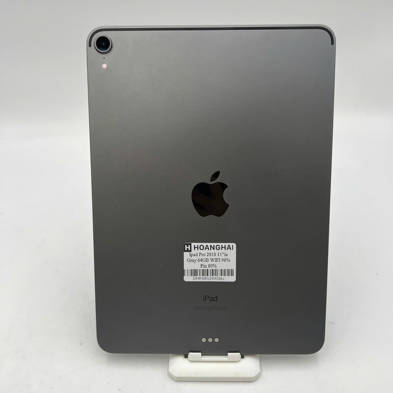 iPad Pro 2018 11in 64GB Xám Wifi 98% pin 89% Quốc tế Apple