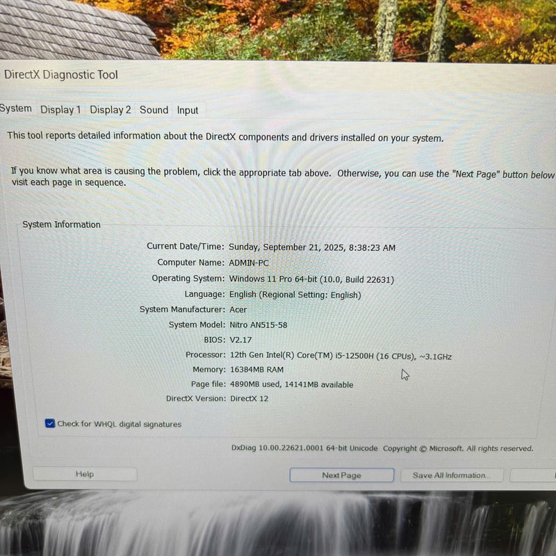 Acer Nitro AN515-58 15.6" i5 - 12500/ RAM 16GB/ SSD 512GB BPTA Likenew