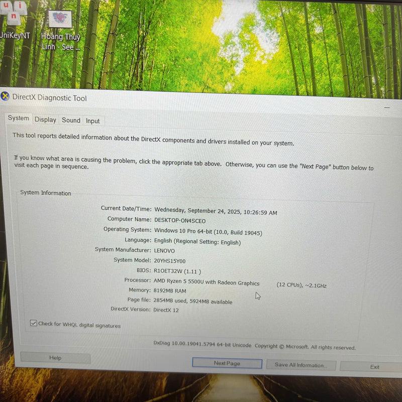 Lenovo Thinkpad E15 Gen 3 15.6" AMD Ryzen 5 - 5500U/ RAM 8GB/ SSD 256GB BPTN Likenew