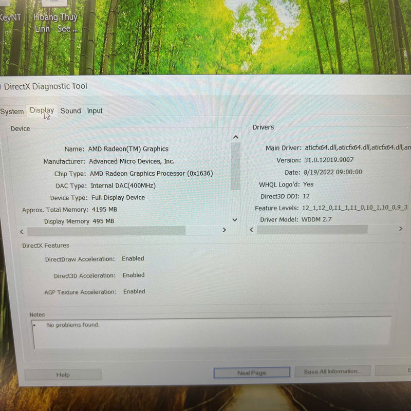 Lenovo Thinkpad E15 Gen 2 15.6 AMD Ryzen 5 PRO - 4650U/ RAM 8GB/ SSD 256GB BPTN Likenew