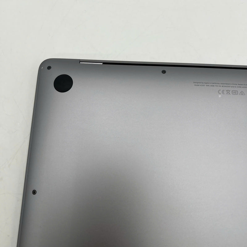 MacBook Air 2020 13.3' Xám M1/ RAM 8GB/ SSD 256GB 98% pin 88% sạc 502 lần BPTN (móp xước viền, xước mặt lưng)