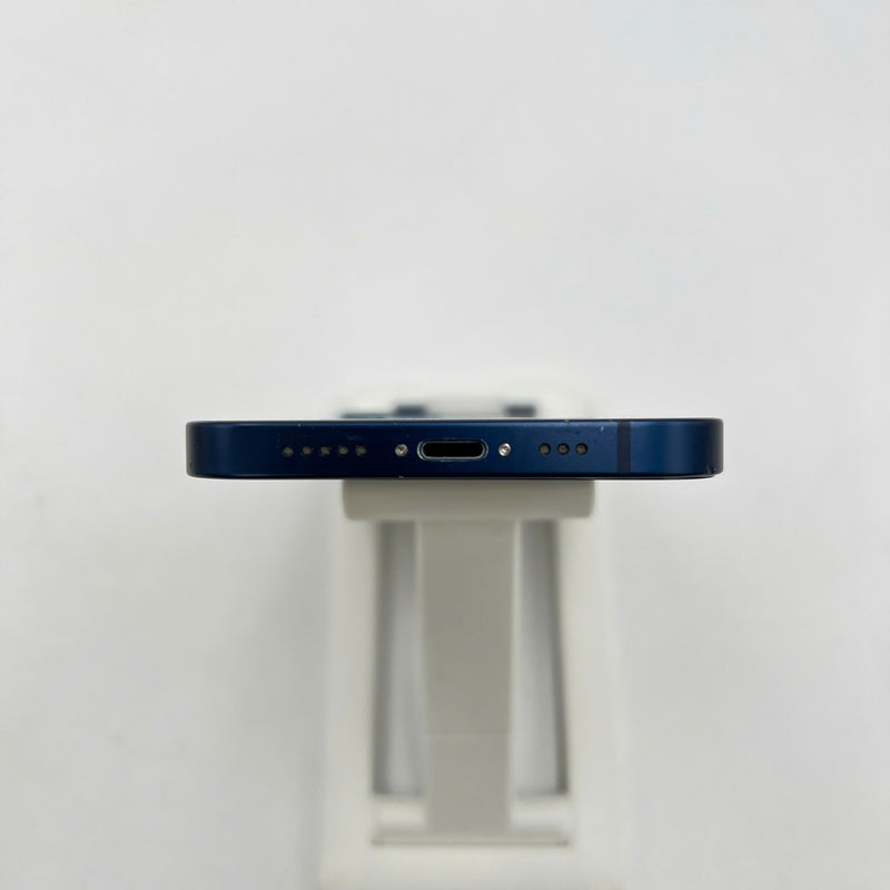 iPhone 12 64GB Xanh Dương 97% pin 100% Máy đã trả hết tiền mạng dùng như Quốc tế Apple (Đã thay pin, xước viền cam, xước màn, khung viền xước xấu) - HH1357