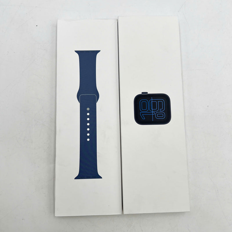 Apple Watch SE3 44mm 4G + GPS Midnight Aluminum Case/ Anchor Blue Sport Band 99% FullBox pin 100%