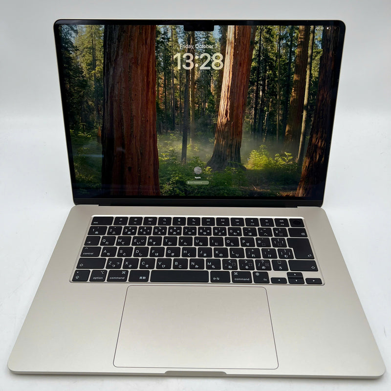 Macbook Air 2023 15in Trắng M2/ RAM 8GB/ SSD 256GB 98% sạc 48 lần BPTN