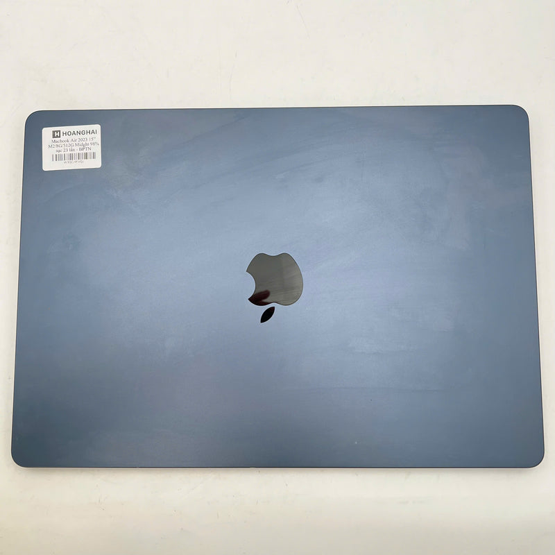 Macbook Air 2023 15in Đen Apple M2/ RAM 8GB/ SSD 512GB 98% sạc 23 lần BPTN