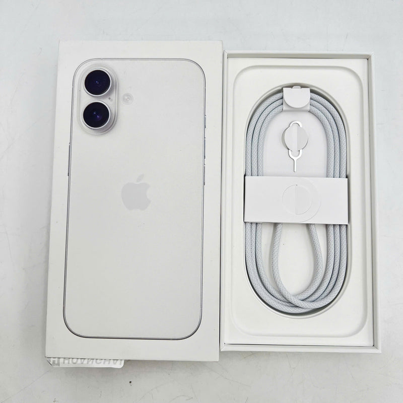 iPhone 16 128GB Trắng 100% Fullbox Quốc tế từ MiNEO (Không dùng sim MiNEO) - HH6819