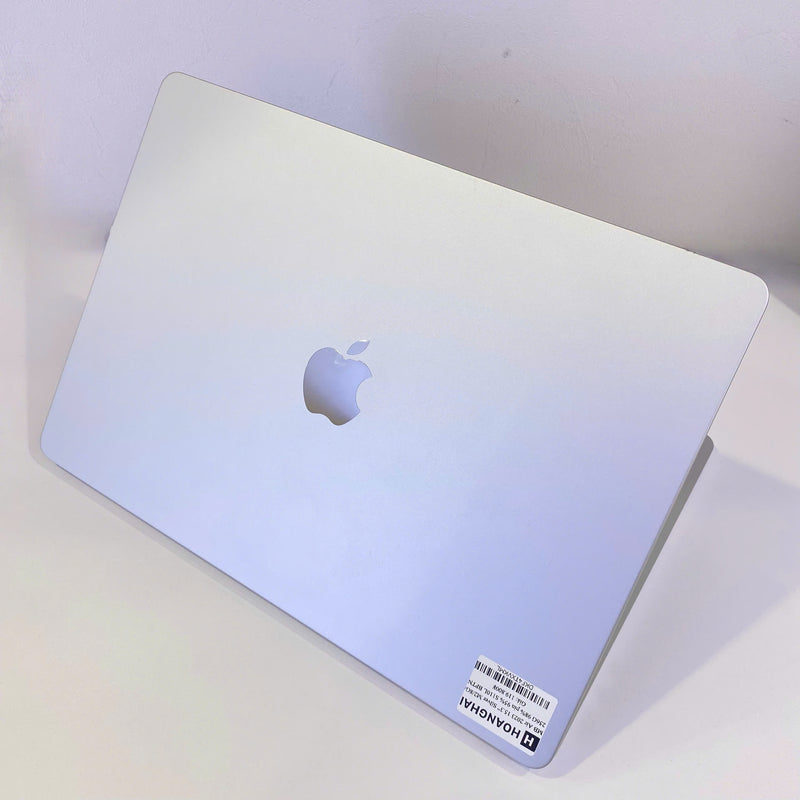 Macbook Air 2023 15.3in Silver Apple M2/RAM 8GB/SSD 256GB 98% Pin 95% BPΤN (Sạc 110 lần)